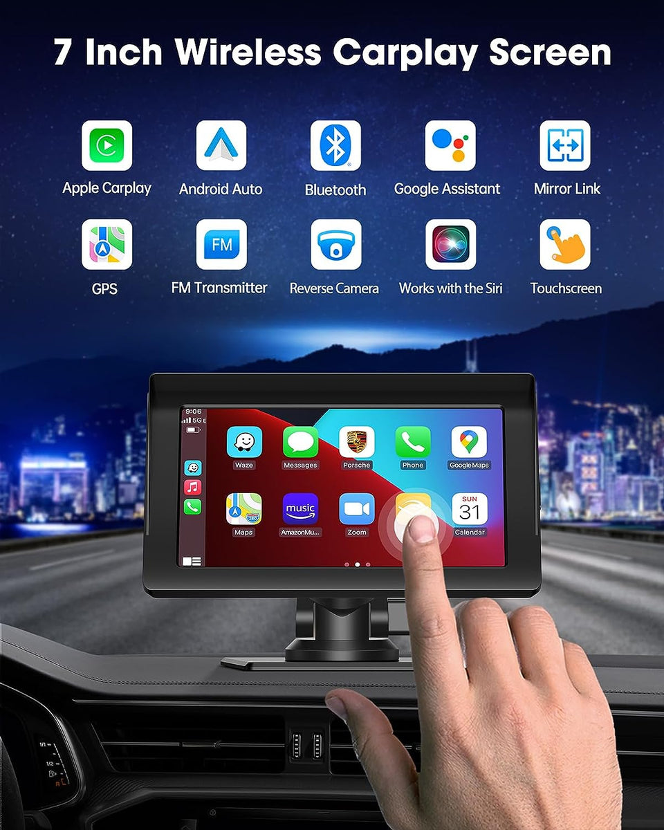 NEW【新品】Android Auto無線Carplay AirPlay ミラーリング カーオーディオ