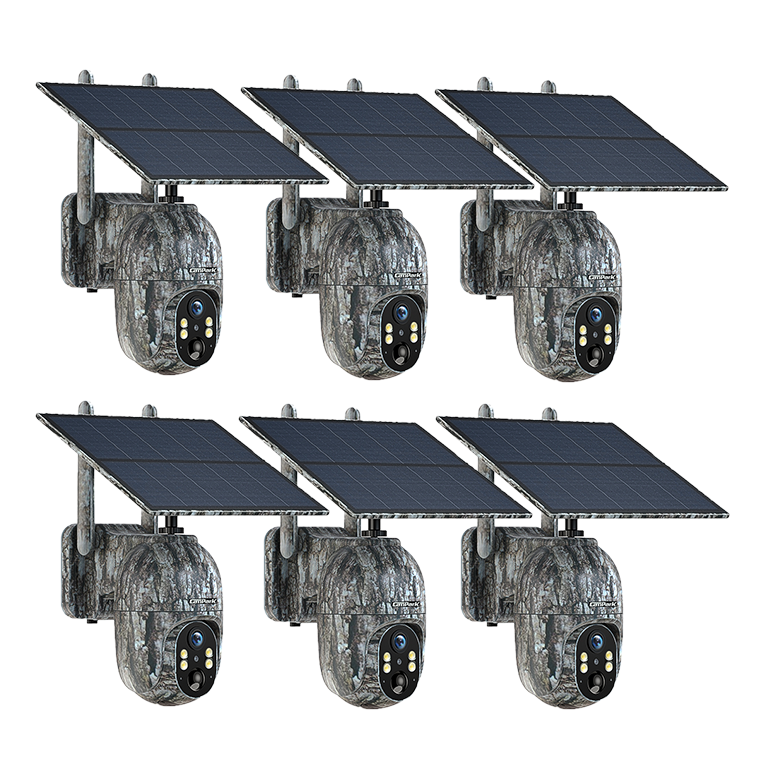 Campark TC27 4G LTE Cellular Trail Camera 2.5K Wireless Solar Powered Cam with Instant Alert and Color Night Vision
