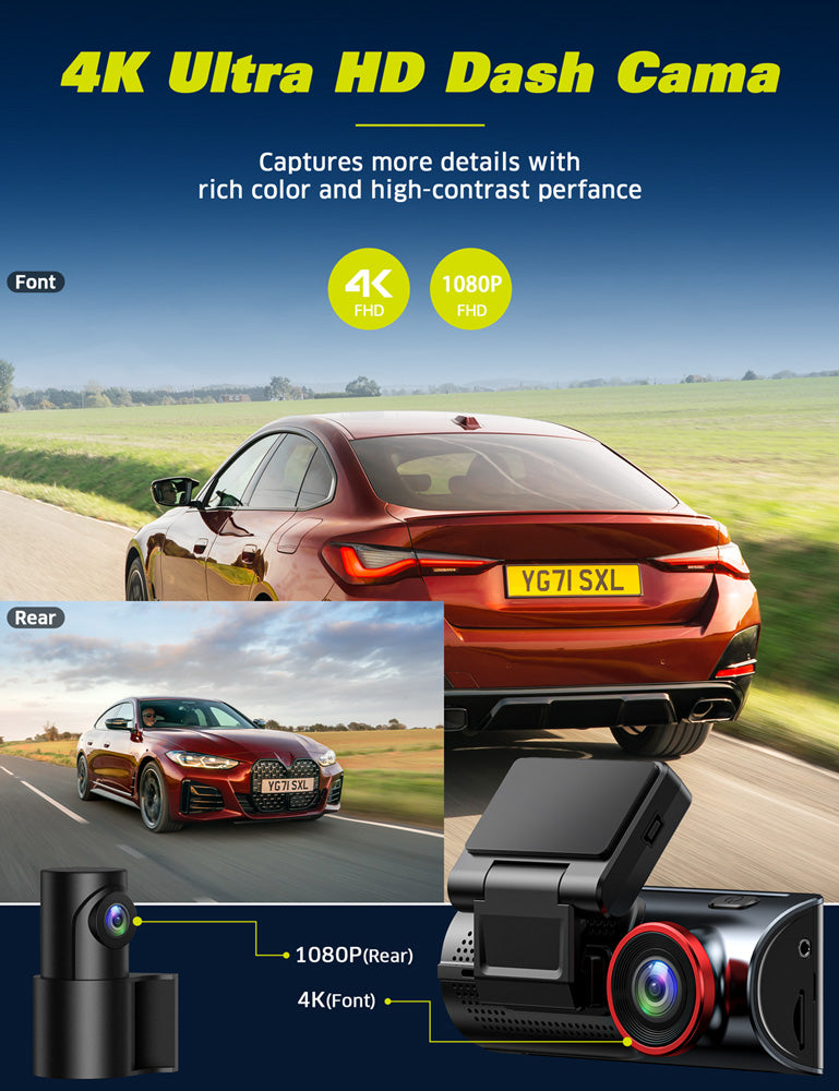 Capture Every Moment on the Road with Campark DC06 Dual Dash